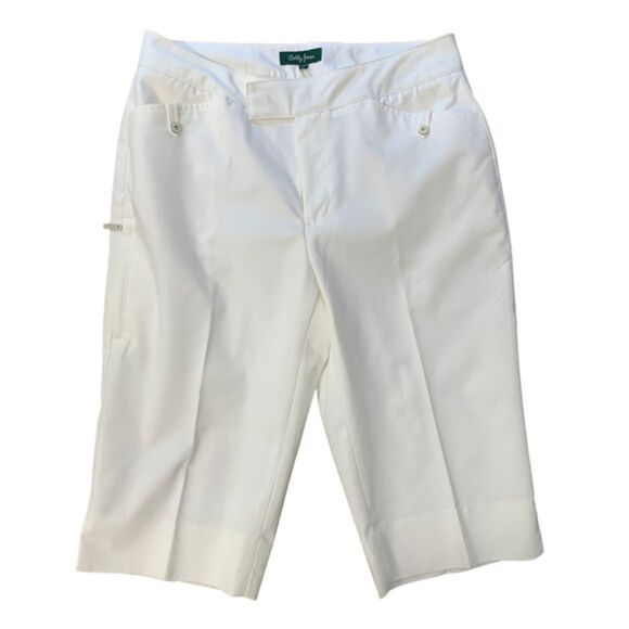 Bobby Jones White Bermuda Shorts NWT - Picture 1 of 12